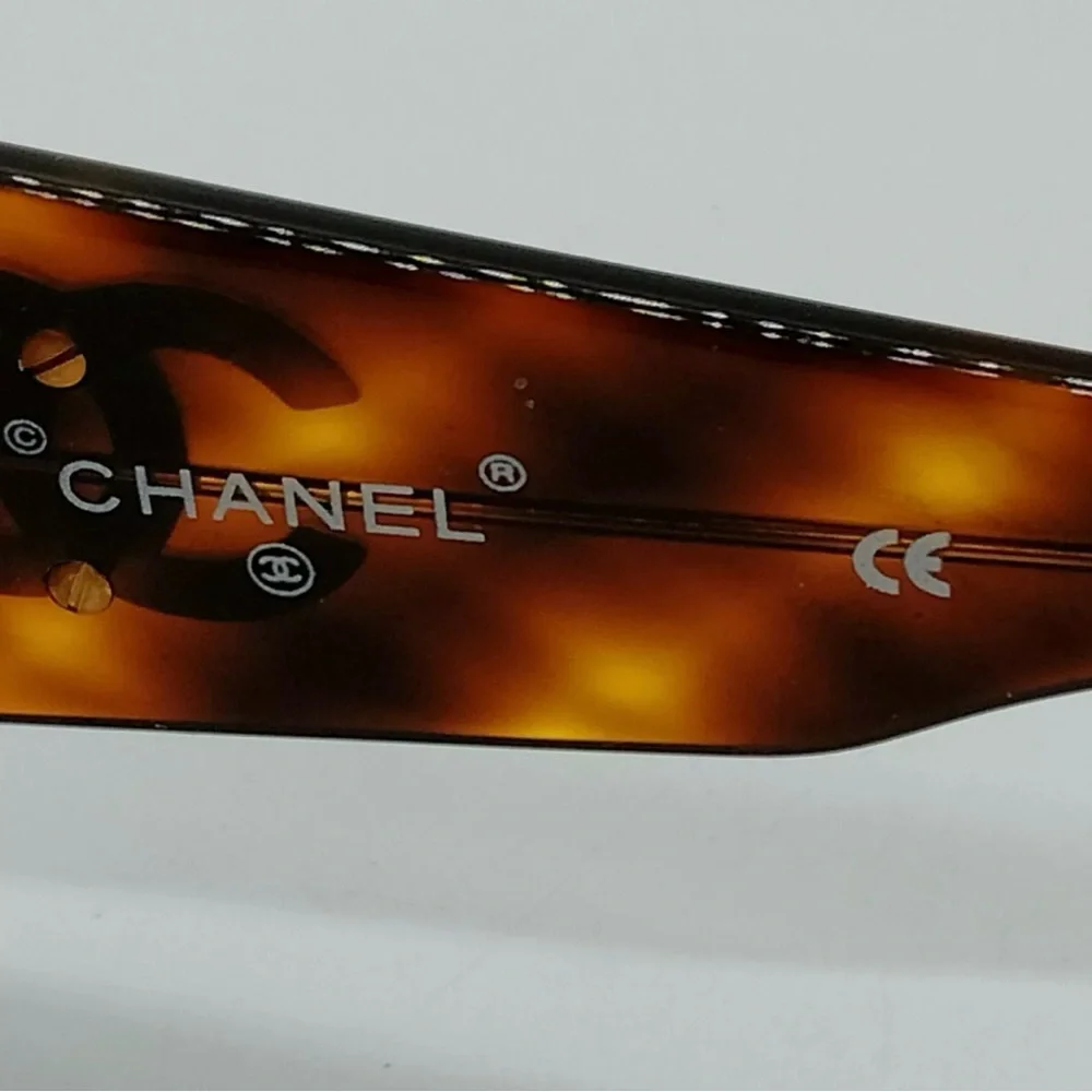 Authentic Chanel Sunglasses 01451 91235 Women's Browns - Picture 6 of 10